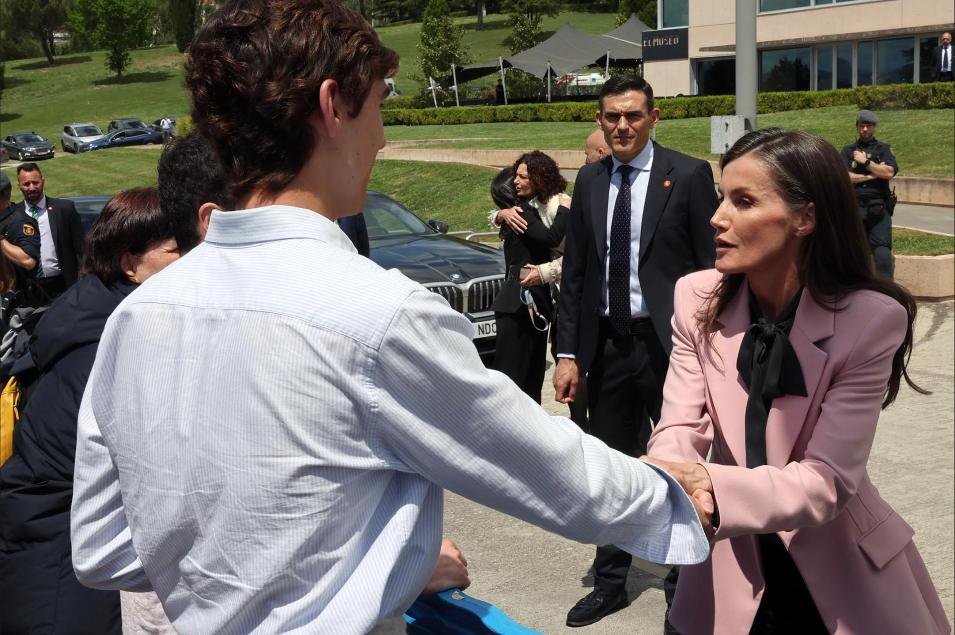 Encuentro con la Reina Letizia